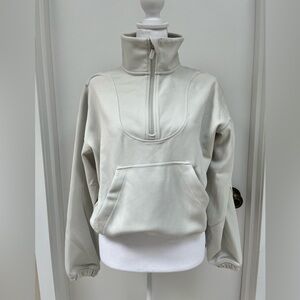 Lululemon softstreme ribbed half zip